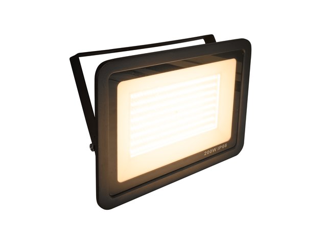 Flat outdoor floodlight (IP66) with white SMD LEDs-MainBild