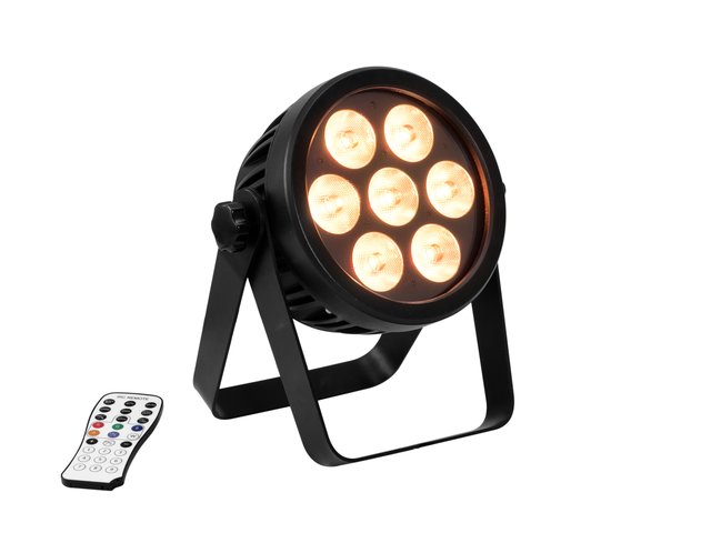 Silent 4in1 LED spotlight with RGBW color mixture-MainBild