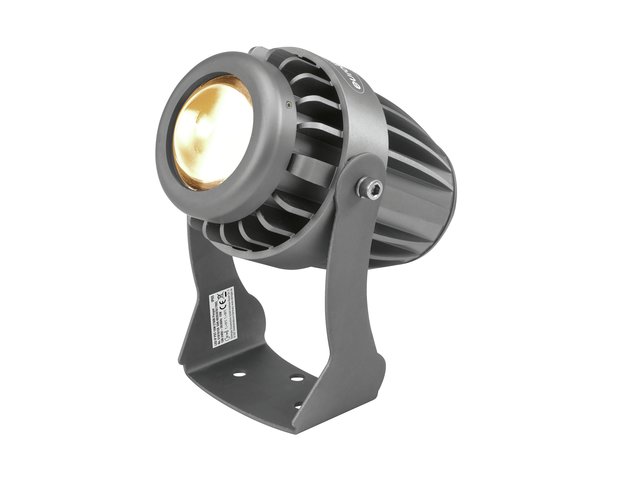Weather-proof pinspot (IP65) with strong 10 W LED in warm white-MainBild