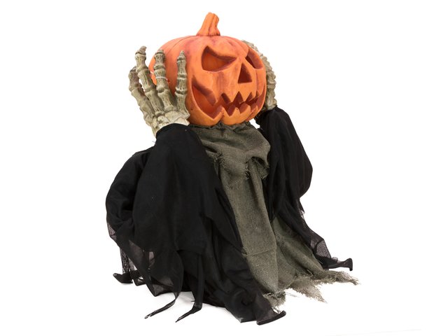 Halloween Figure POP-UP Pumpkin, animated 70cm - europalms