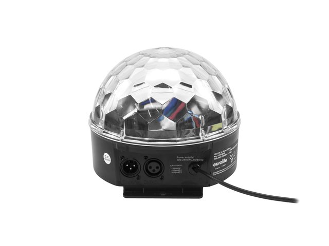 Compact mirror ball effect with a radiating dome and DMX-MainBild