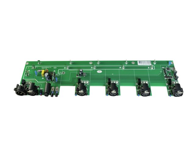  Pcb (Control) DMX Power Splitter 4x4 3-pol XLR (ST-PBD-4R 3P MPCB)-MainBild