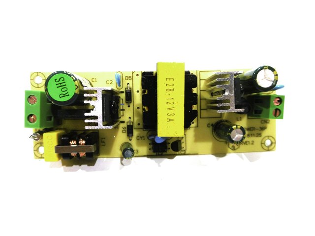  Pcb (Power supply) 12V/3A LED KLS-120 FX (TDP207)-MainBild