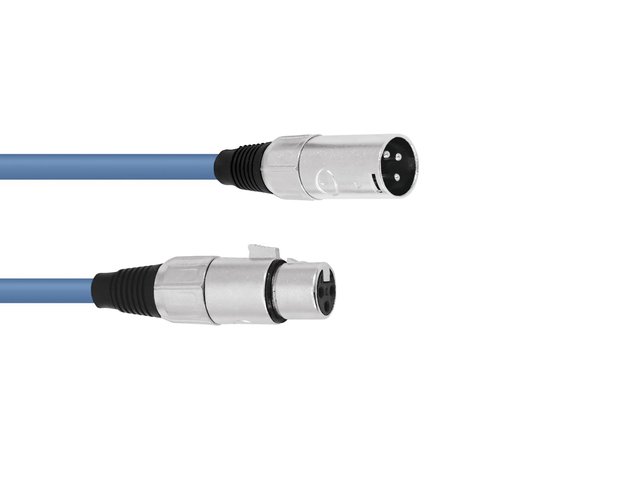 OMNITRONIC XLR cable 3pin 3m bu-MainBild