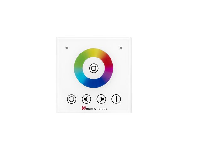 Wireless wall dimmer for RGB LED strips-MainBild