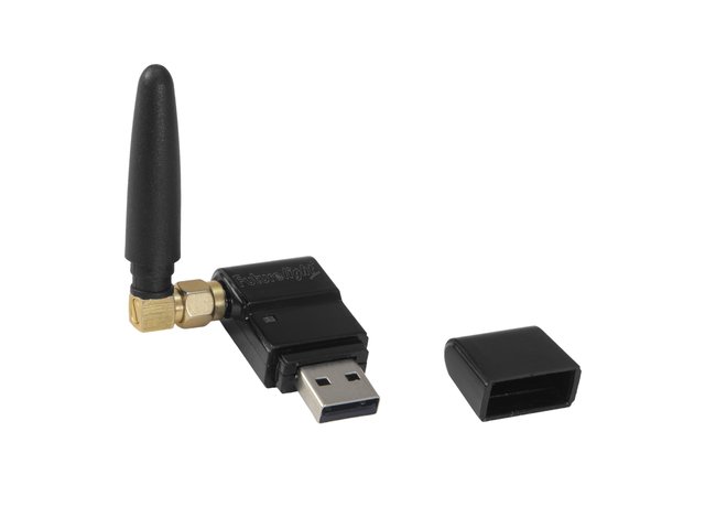 Wireless miniature DMX receiver with LumenRadio technology, 2.4 GHz-MainBild