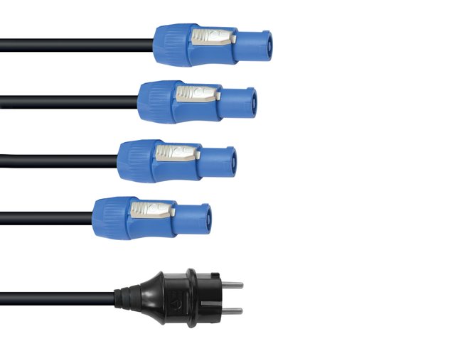 EUROLITE P-Con power cable 1-4, 3x2,5mm²-MainBild