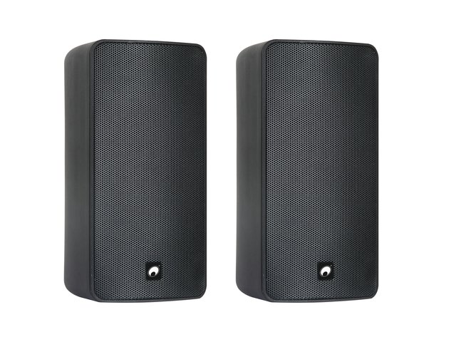2 weatherproof 6" wall speakers with mount, 80 W RMS-MainBild