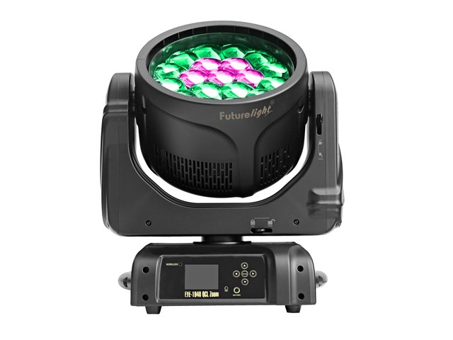 Luce wash PRO con 19 LED Osram Ostar RGBW da 40 W, ampia gamma di zoom e controllo pixel-MainBild