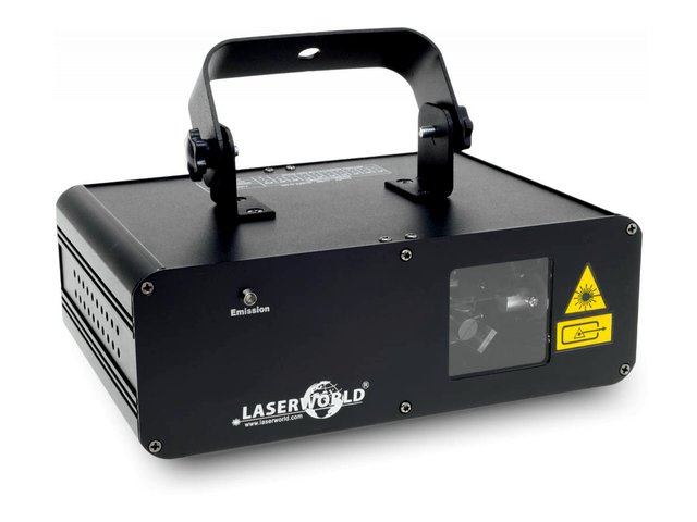 Show laser class 3 with 400 mW power in red, green, blue-MainBild