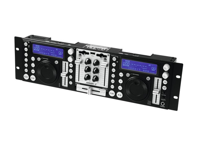 PRO dual MP3 player and audio mixer for DJs-MainBild