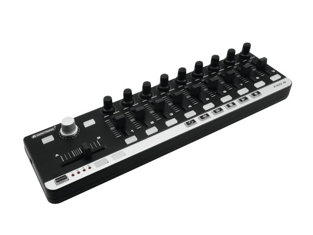 USB MIDI controller with 9 faders for musicians, producers and DJs-MainBild