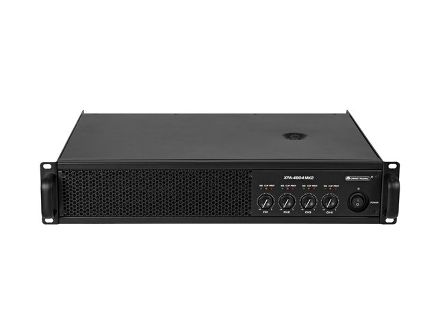 Class D PA amplifier with limiter, 4 x 1800 W RMS (2 ohms), 4 x 1200 W RMS (4 ohms)-MainBild