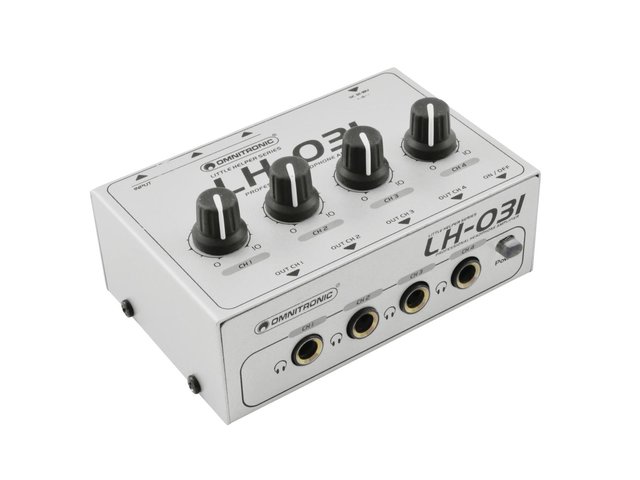 4-channel headphone amplifier, RCA and 6.3 mm jack-MainBild