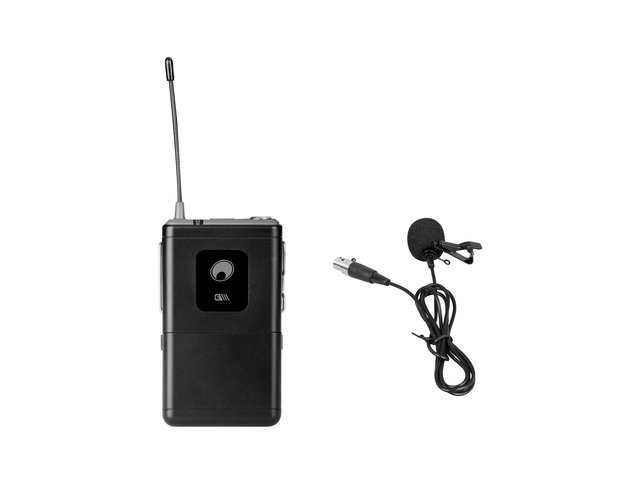 Bodypack transmitter with lavalier microphone for UHF-E receivers-MainBild