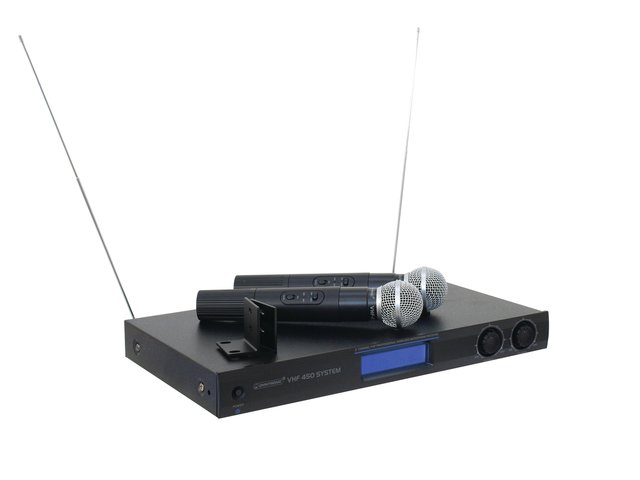 Complete 2-channel wireless microphone system-MainBild