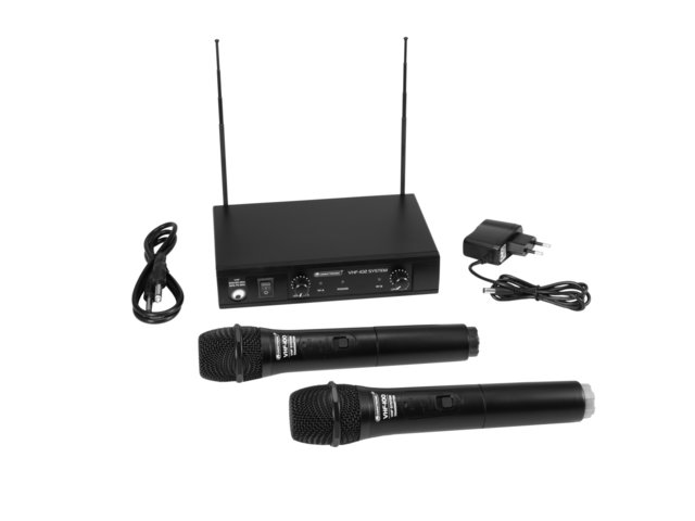 2-channel VHF wireless microphone system-MainBild