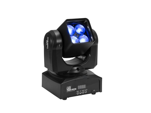 Washlight with 4 intense 9 W LEDs (4in1) and motorized zoom-MainBild