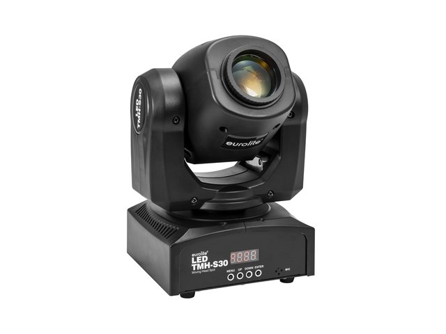 Compact Moving Head Spot with 30 W LED, gobos and color wheel-MainBild