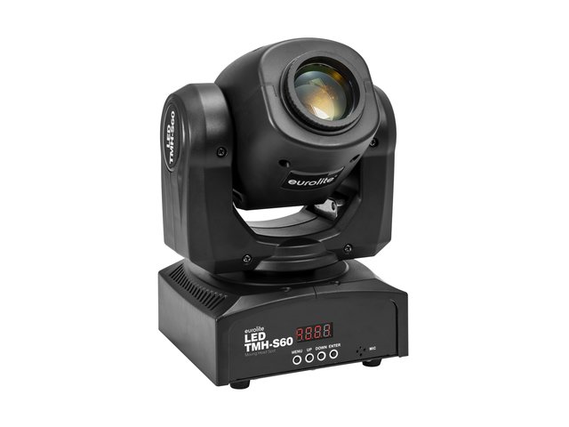 Compact Moving Head Spot with 60 W LED, gobos and color wheel-MainBild