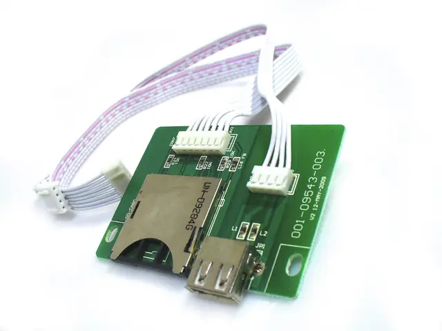  PCB (SD/USB-Slot) XDP (001-09543)-MainBild