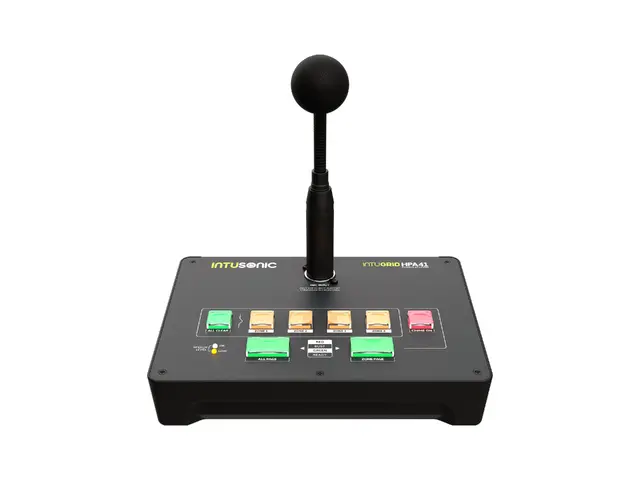 4-zone paging station with customizable auto chime player-MainBild