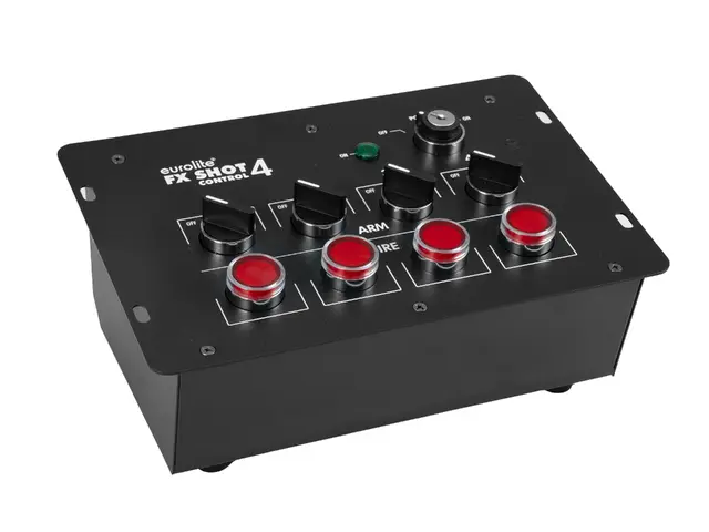 4-channel control system for confetti, streamer & CO2 effects devices-MainBild
