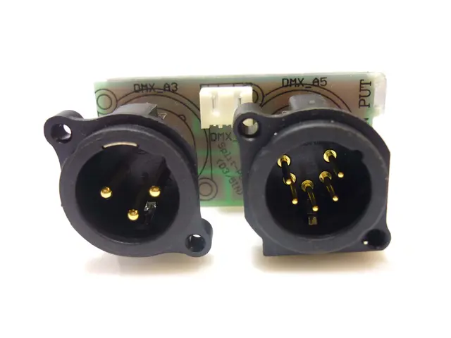  Pcb (IN/XLR/5pin/3pin) DMX Split 8x-MainBild