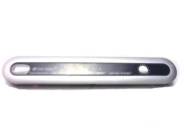  Housing part (with Layout) UHF-201 (Front) silver-MainBild