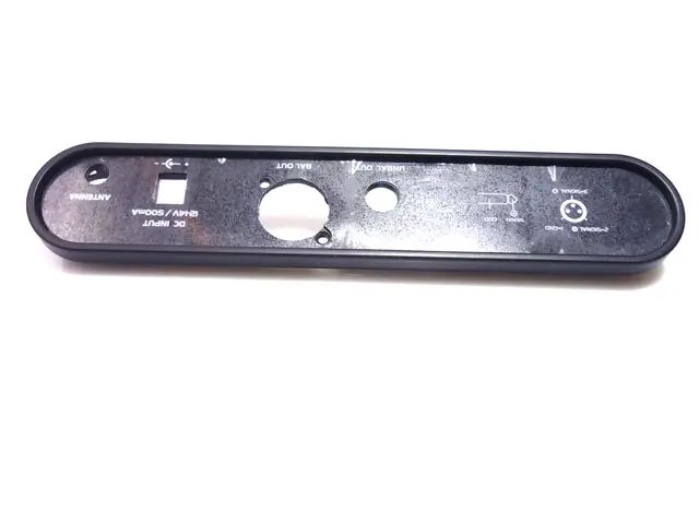  Housing part (connections) UHF-201 (back) black-MainBild