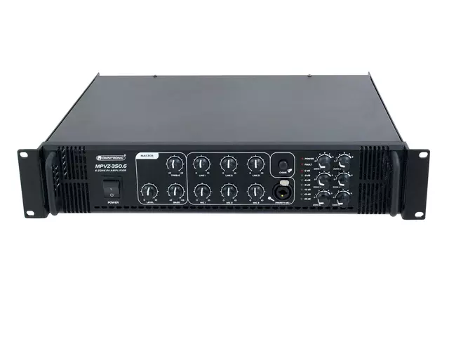 Omnitronic MPVZ-350.6P Etapa de Potencia Profesional - Amplificador -  Sonido - Audio