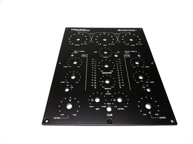  Front panel TRM-202MK3 (Layout) black-MainBild