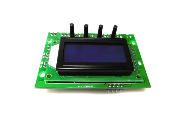  PCB (Display) TMH-X1 (LCM0802)-MainBild