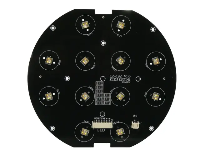  Pcb (LED) IP PAR 12x9W SCL Spot (L2-192 V1.0)-MainBild