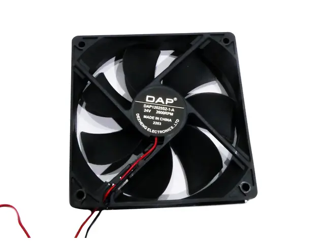  Fan 24V 120x120x25mm (DAP12025S2-1-A)-MainBild