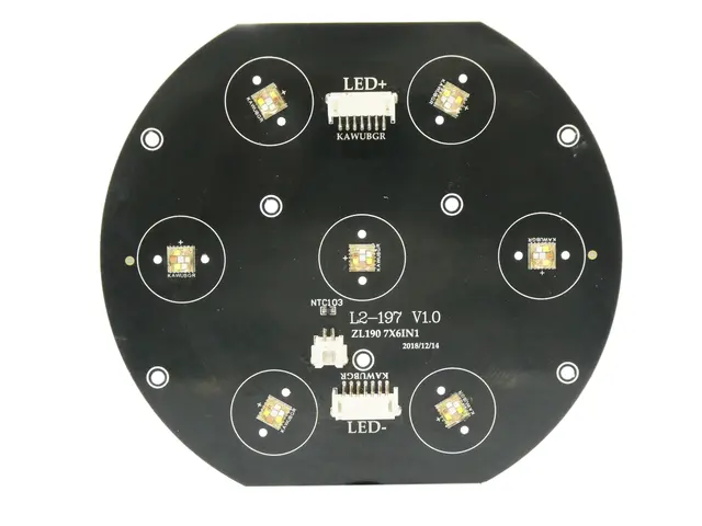  Pcb (LED) LED IP PAR 7x9W (L2-197 V1.0)-MainBild