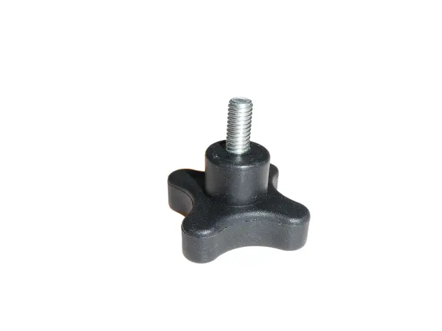  Locking screw M6x12 star knob (matt)-MainBild