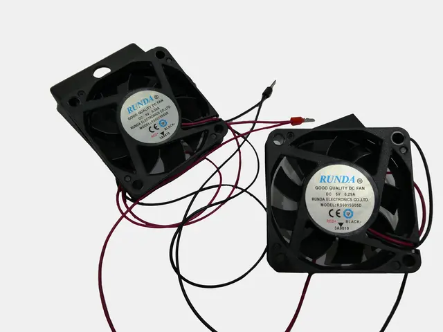  Fan (2x1) 5V/0,29A 60x60x15mm Runda-MainBild