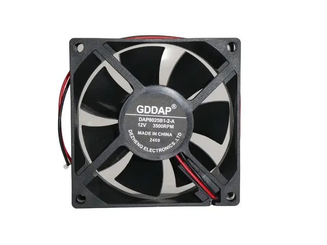  Fan  12V/0,35A 80x80x25mm (KF8025H12B)-MainBild