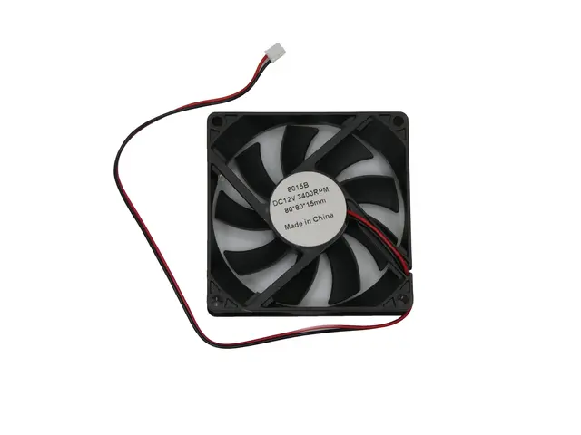  Fan 12V 80x80x15mm (8015B) 3400RPM-MainBild