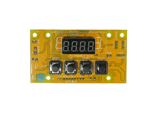  Pcb (Display/Control) LED SILENT PAR 12x10W RGBL-MainBild