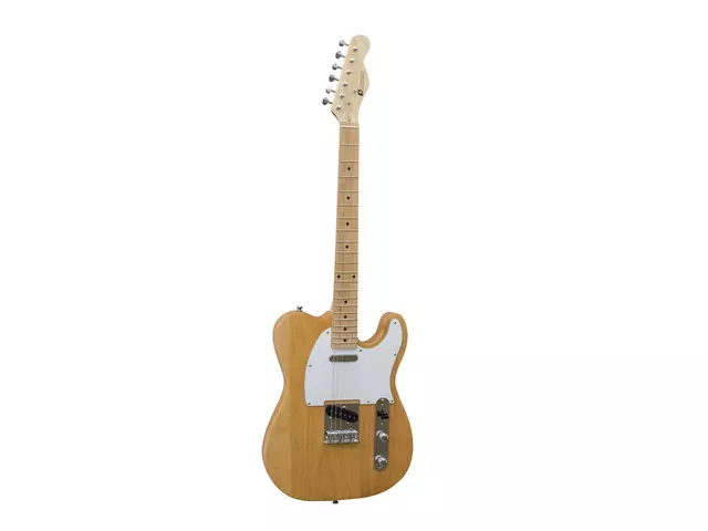 DIMAVERY TL-401 electric guitar, outlet natural