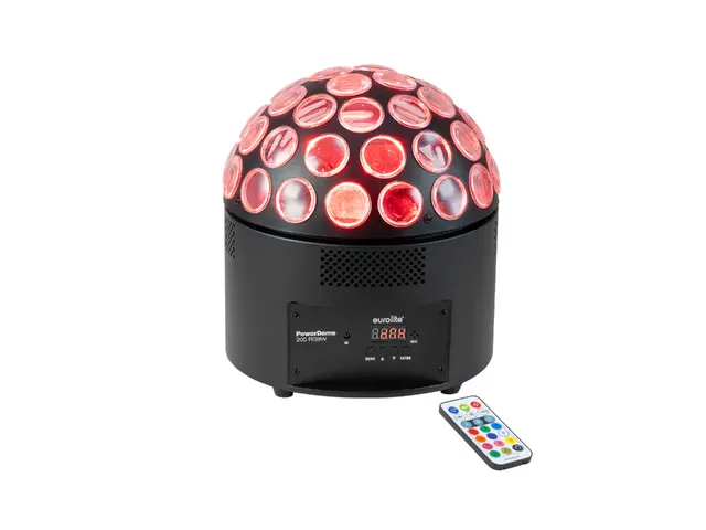 Extrem lichtstarker R/G/B/WW LED-Strahleneffekt, inkl. IR-Fernbedienung-MainBild