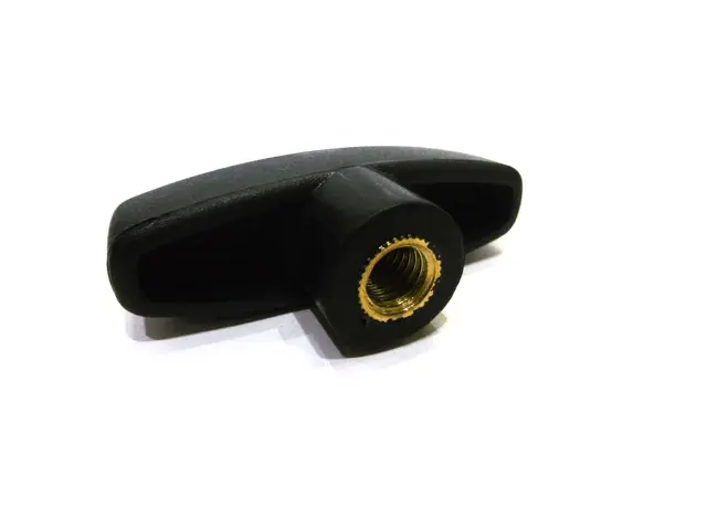  Feststellmutter M10 Flügelgriff schwarz-MainBild