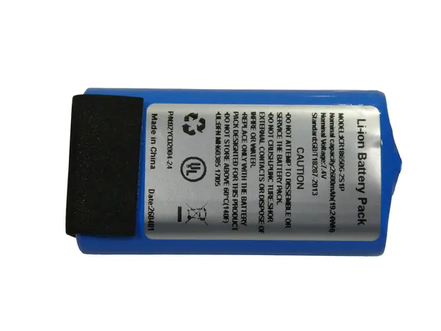  battery pack for AKKU Slim Tube AIR  7,4V/2600mAh (ICR18650G-2S1P-HD10)-MainBild
