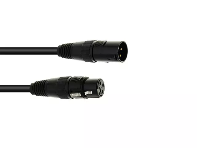 5 x DMX-Kabel 3-poliges XLR-DMX-Kabel Signalkabel für Moving Head Par Licht 1 m 