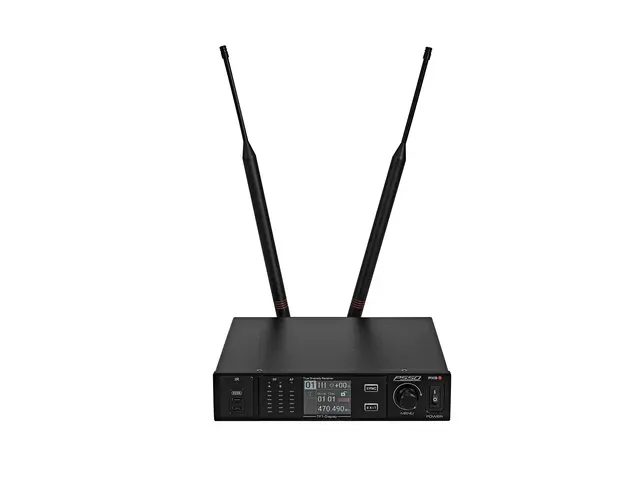 Anmeldefreier True-Diversity-Funkempfänger mit Auto-Scan, 3-Band-EQ, TFT-Farbdisplay & Rackkit-MainBild