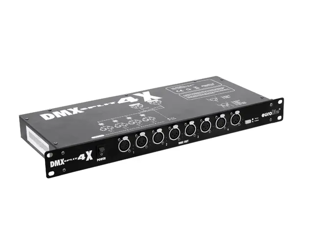4-fold DMX splitter for rack-mounting-MainBild