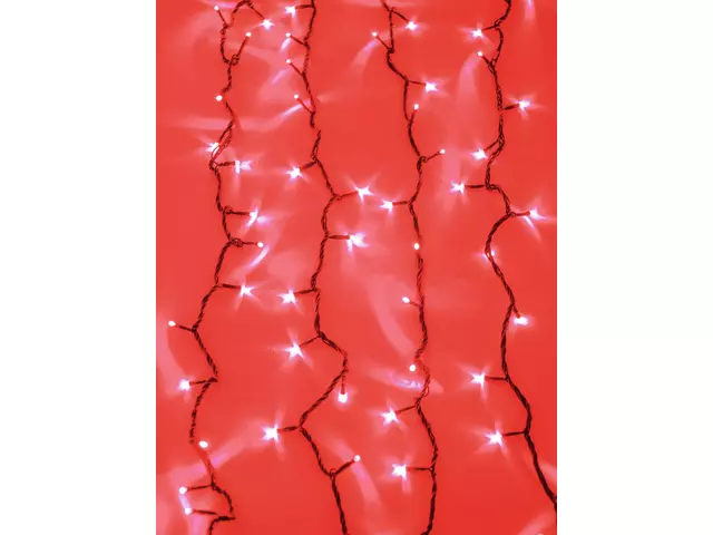 LED Waterfall Light 2400 rote LEDs - eurolite