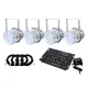 EUROLITE set 4x LED PAR-64 RGBA w/ controller chro-Bild-1